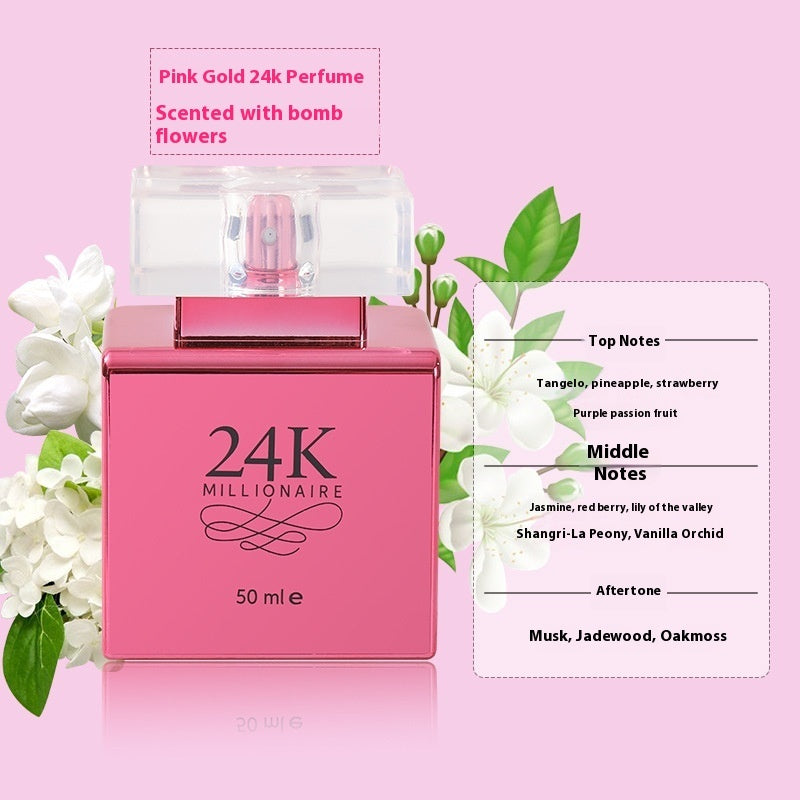 24K Millionaire Lasting Woman's Fragrance Perfume