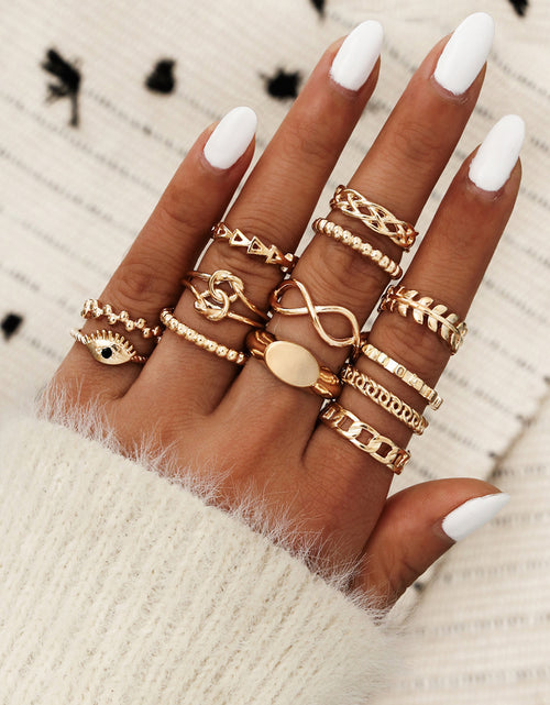 Load image into Gallery viewer, 6 Piece Combination Stackable Rings Set
