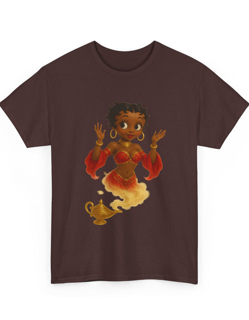 Load image into Gallery viewer, Magic Genie Unisex Heavy Cotton Tee - Whimsical Character Design
