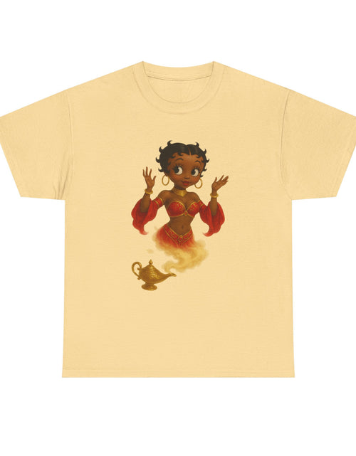 Load image into Gallery viewer, Magic Genie Unisex Heavy Cotton Tee - Whimsical Character Design
