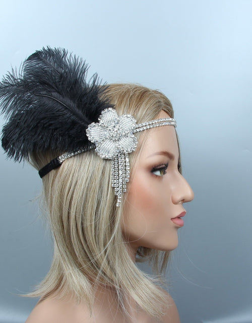 Load image into Gallery viewer, Ladies Fancy Gatsby Headband
