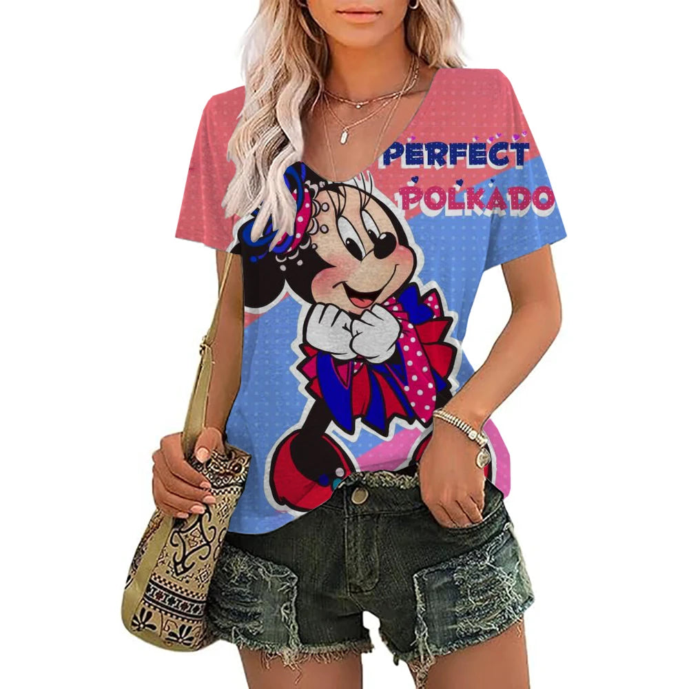 Disney Mickey Mouse Print Tee