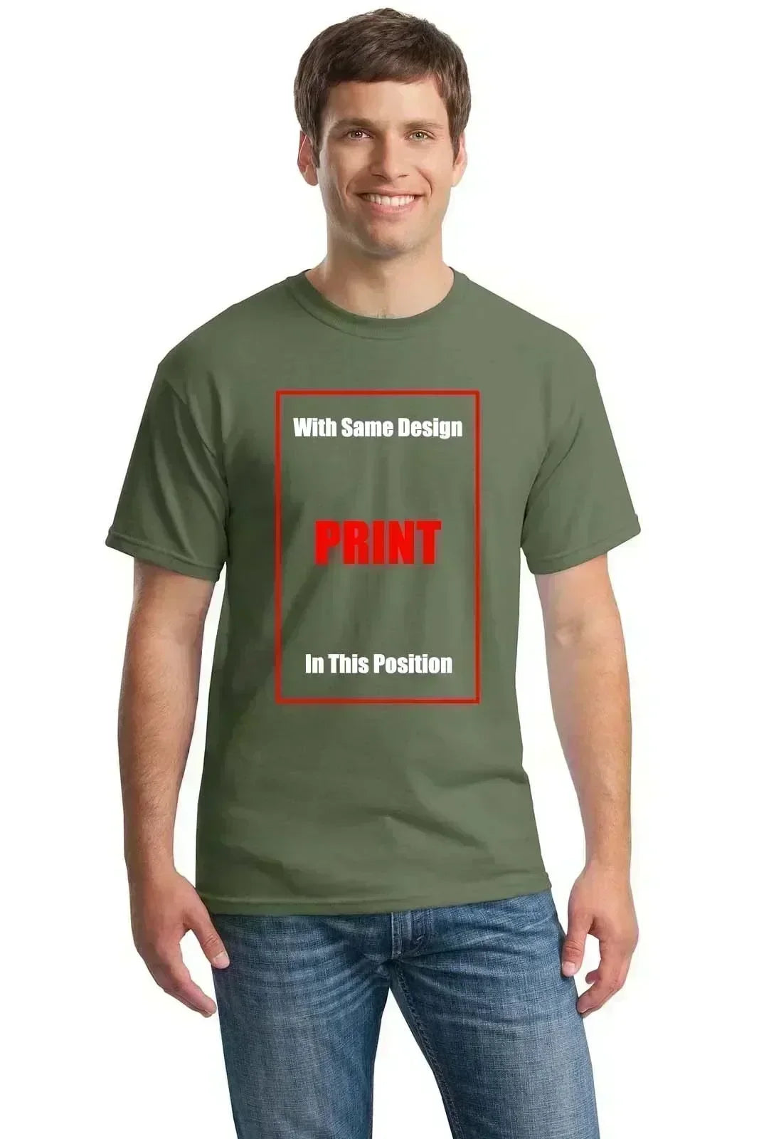 Control Guns Not Girls (Blue Version) Tee