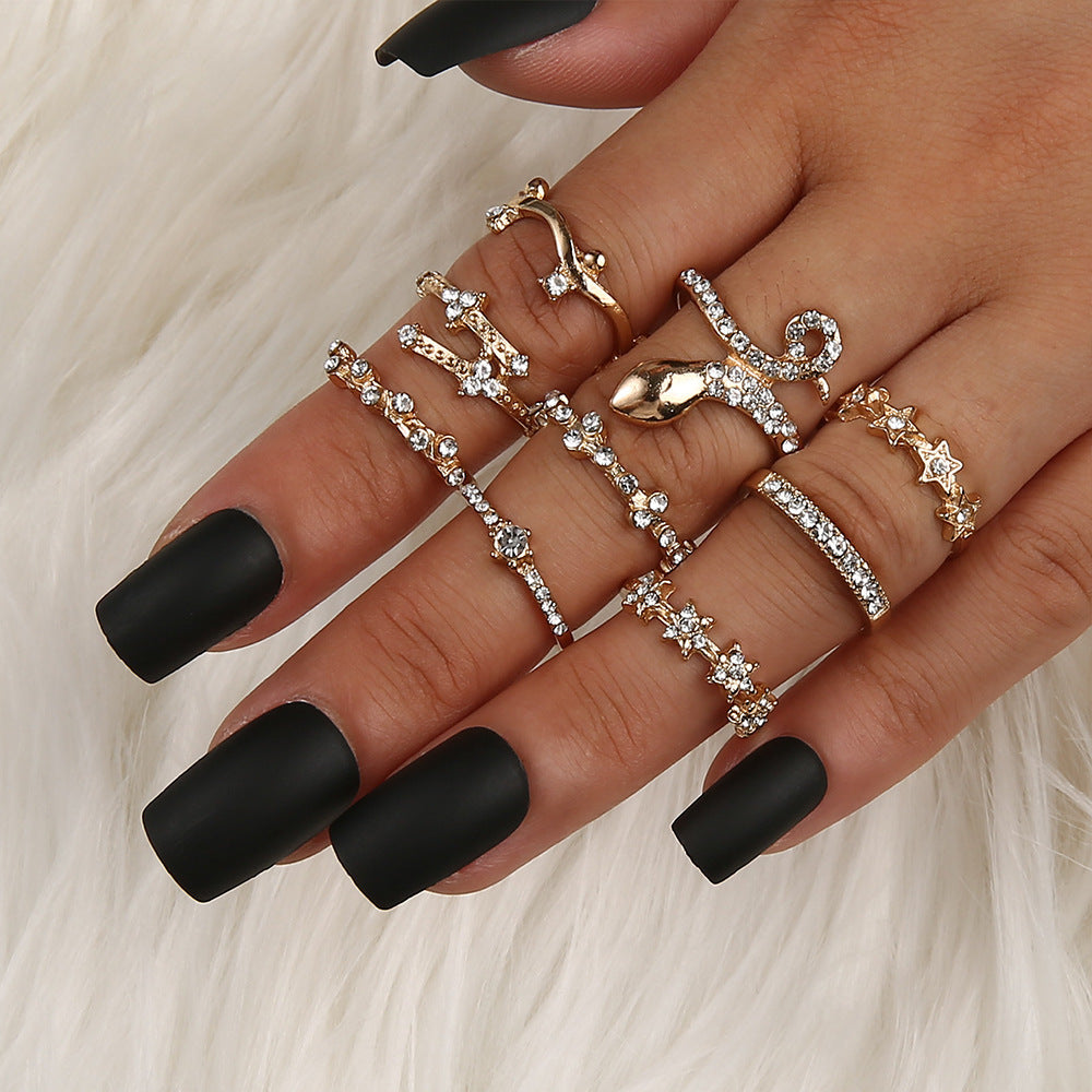 6 Piece Combination Stackable Rings Set