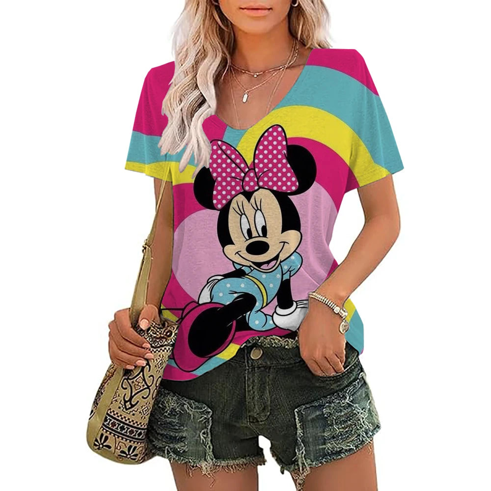 Disney Mickey Mouse Print Tee