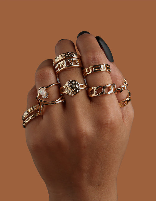 Load image into Gallery viewer, 6 Piece Combination Stackable Rings Set
