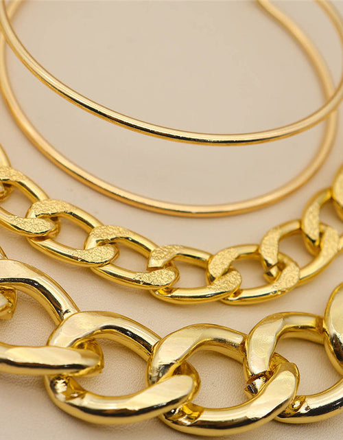 Load image into Gallery viewer, 3 Double-layer Bracelets Thick Chain Bracelet Set
