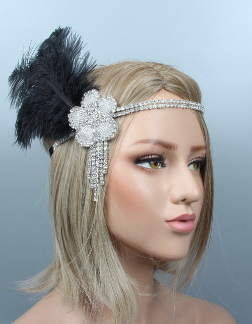 Load image into Gallery viewer, Ladies Fancy Gatsby Headband
