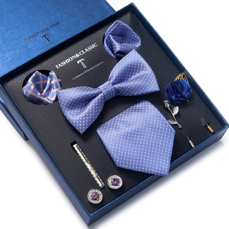 Men's 8-piece Formal Tie Set