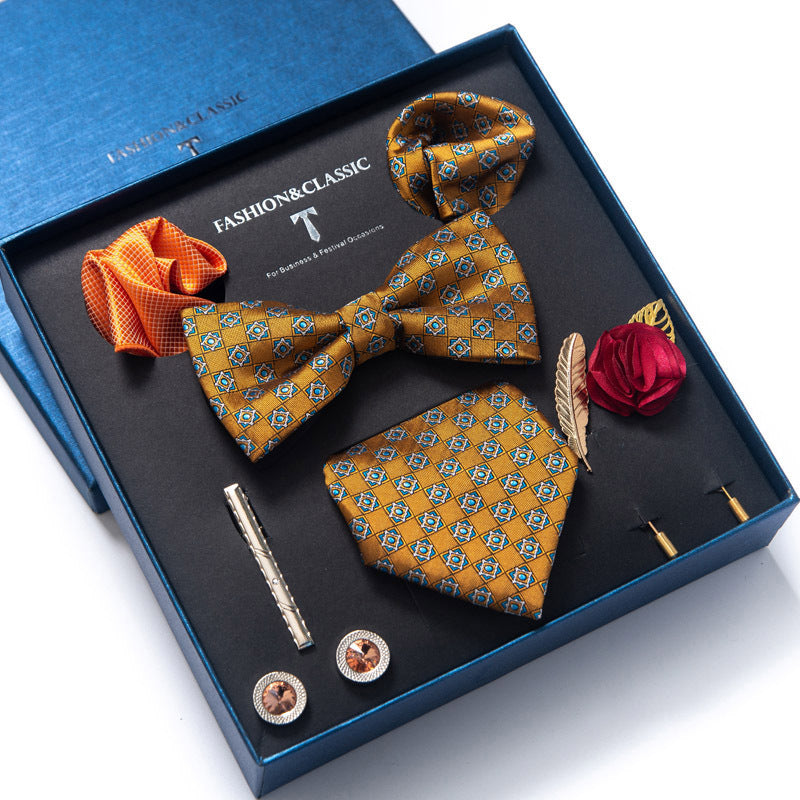 Men's 8-piece Formal Tie Set