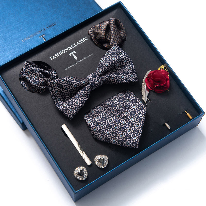 Men's 8-piece Formal Tie Set