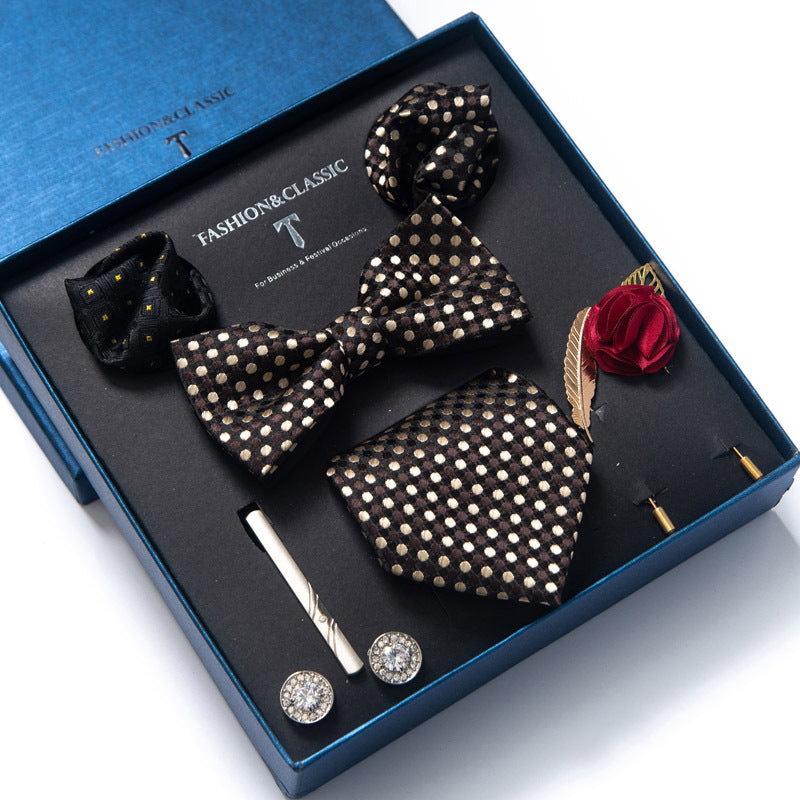 Men's 8-piece Formal Tie Set