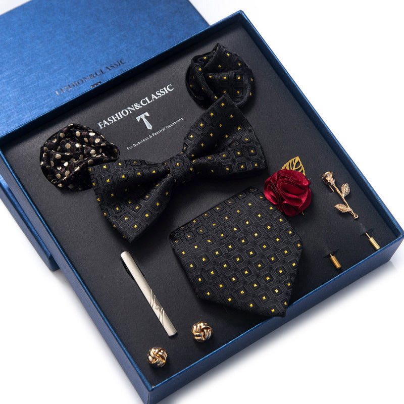 Men's 8-piece Formal Tie Set