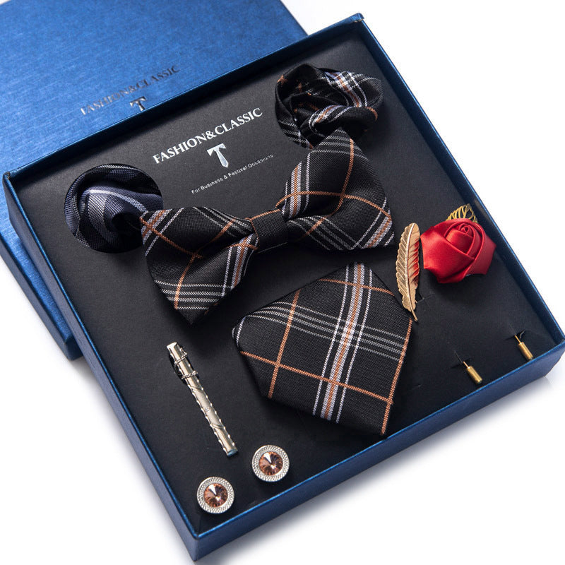 Men's 8-piece Formal Tie Set