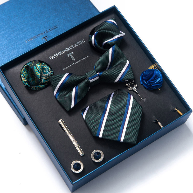Men's 8-piece Formal Tie Set