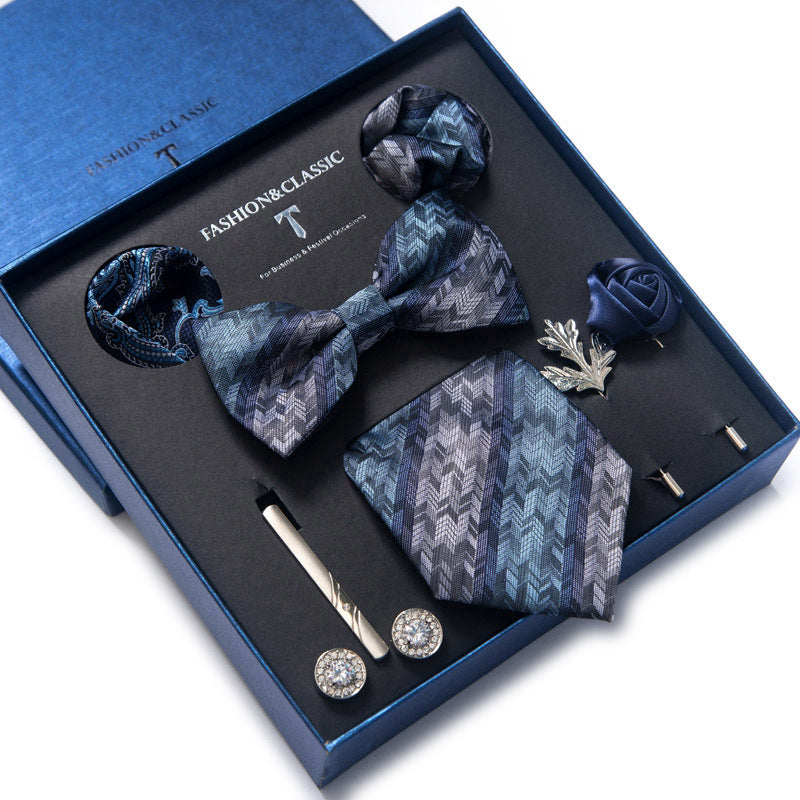Men's 8-piece Formal Tie Set