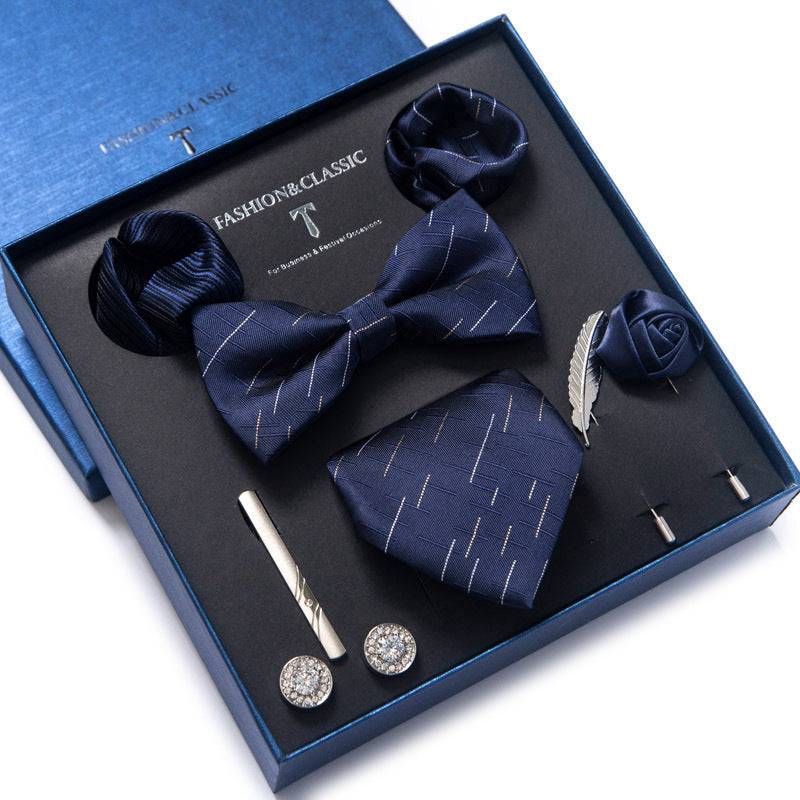 Men's 8-piece Formal Tie Set