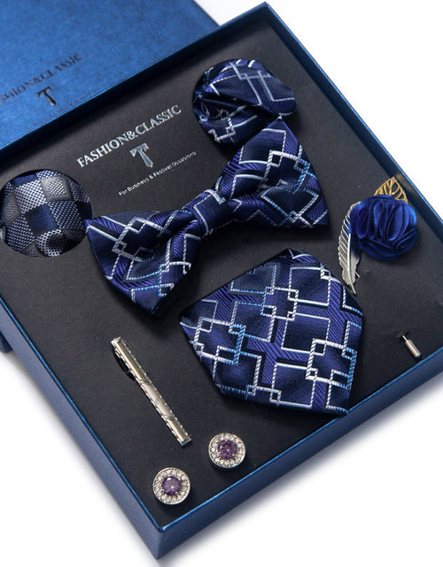 Load image into Gallery viewer, Men&#39;s 8-piece Formal Tie Set
