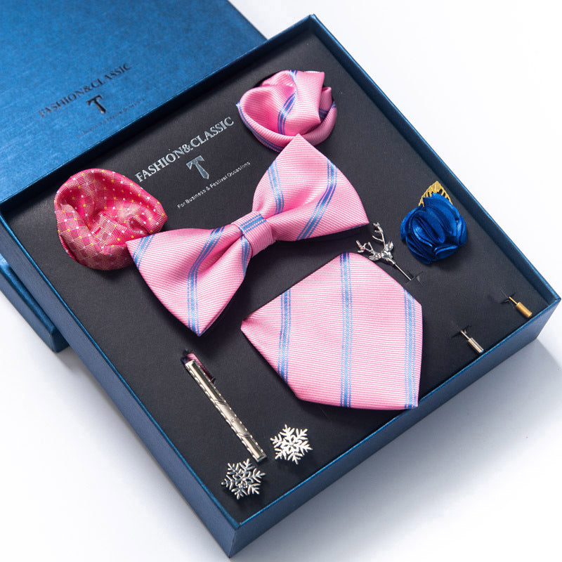 Men's 8-piece Formal Tie Set