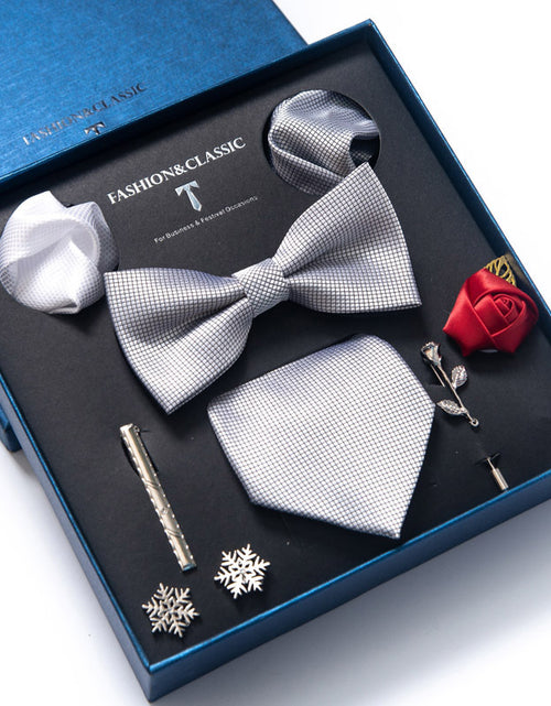Load image into Gallery viewer, Men&#39;s 8-piece Formal Tie Set
