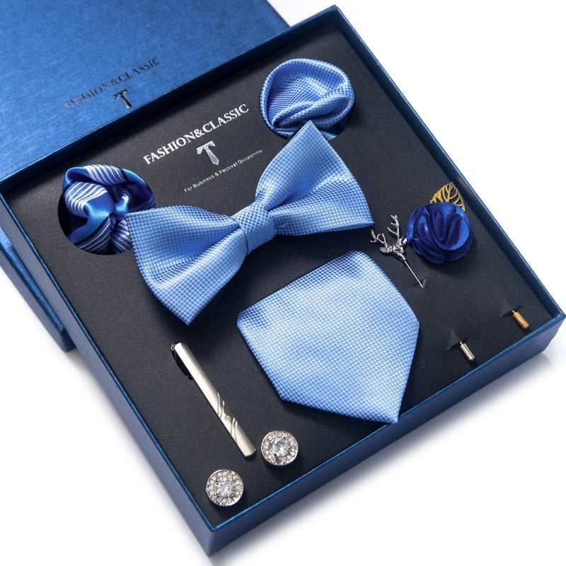 Men's 8-piece Formal Tie Set