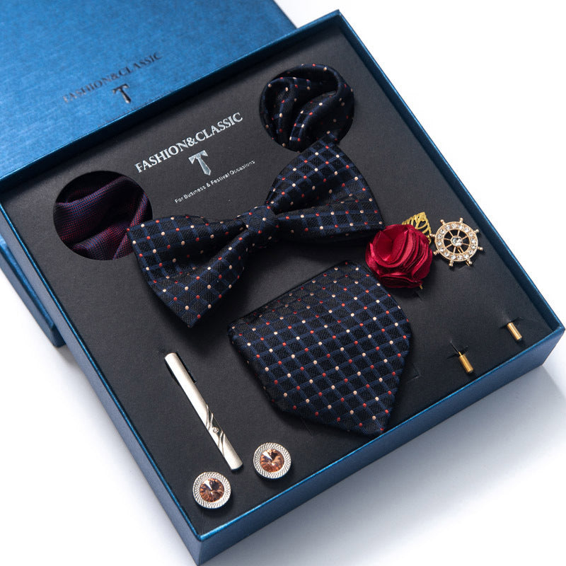 Men's 8-piece Formal Tie Set