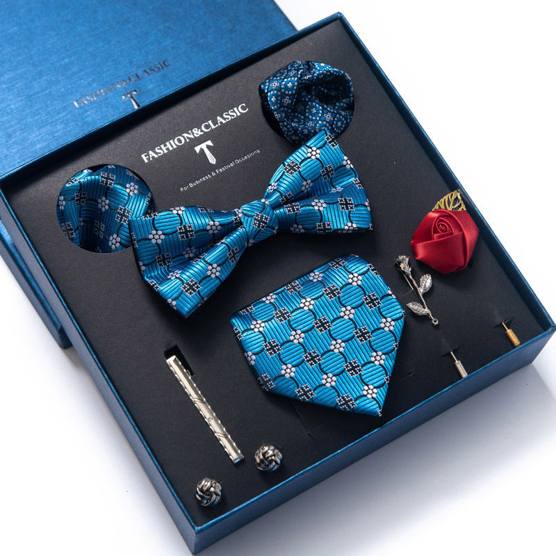 Men's 8-piece Formal Tie Set