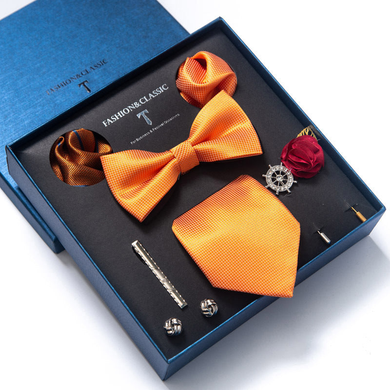 Men's 8-piece Formal Tie Set