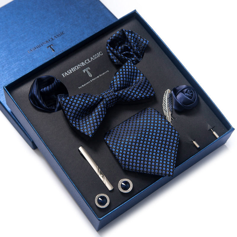 Men's 8-piece Formal Tie Set