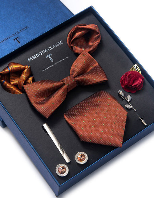 Load image into Gallery viewer, Men&#39;s 8-piece Formal Tie Set
