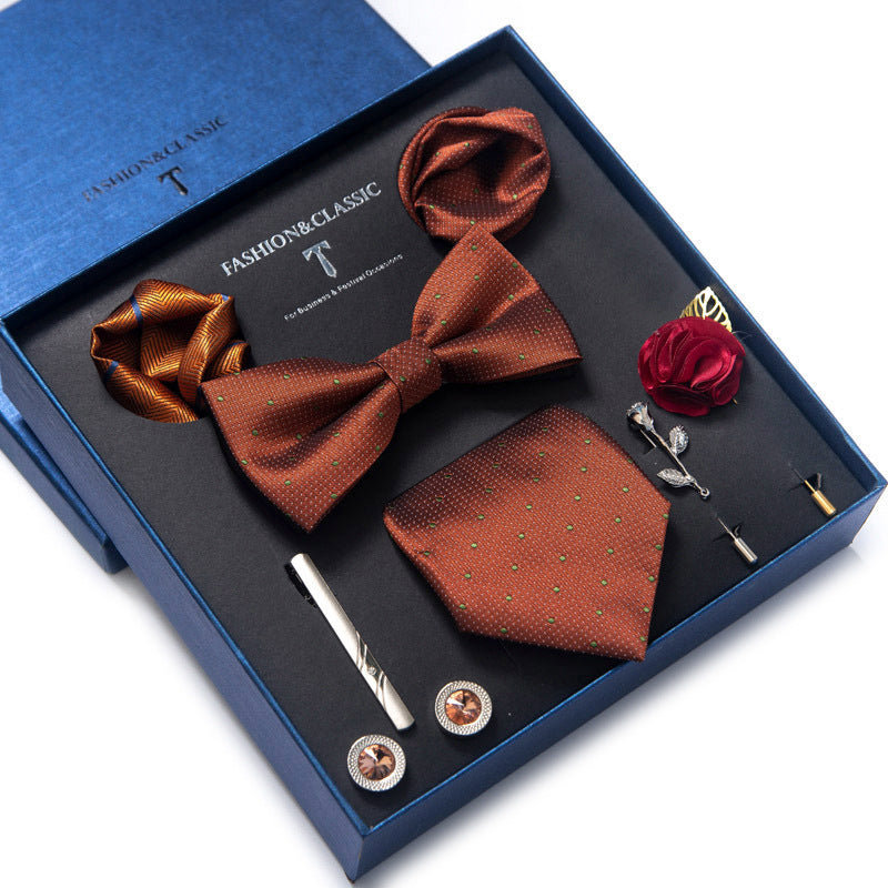 Men's 8-piece Formal Tie Set