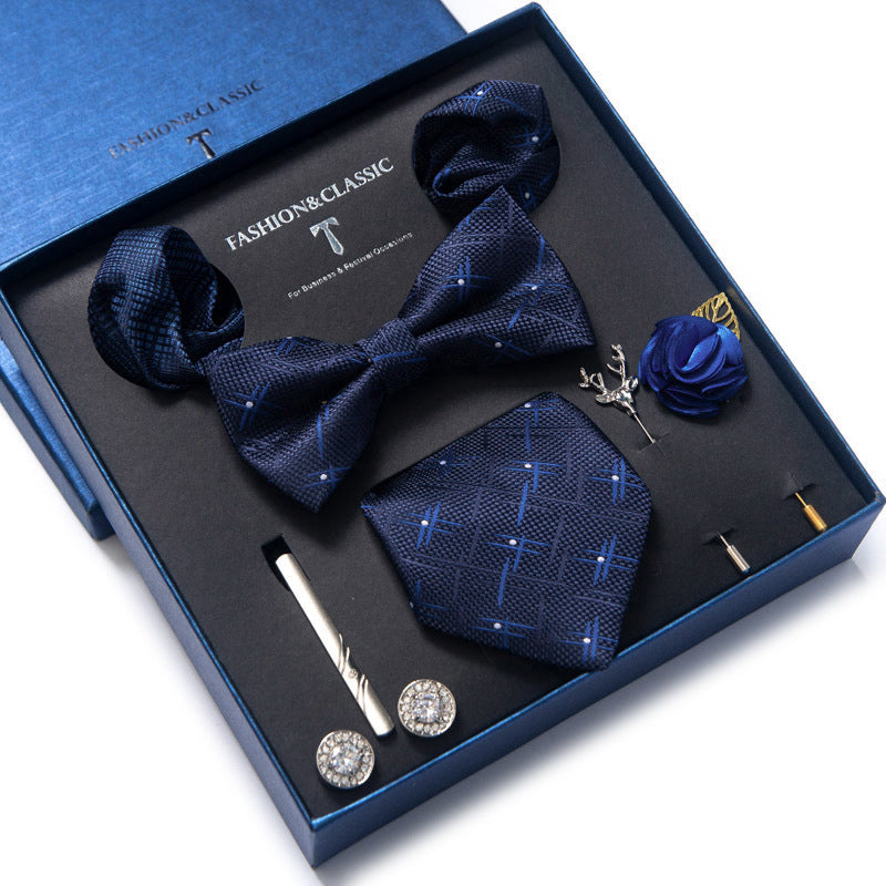 Men's 8-piece Formal Tie Set