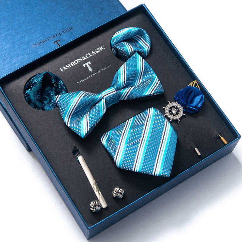 Men's 8-piece Formal Tie Set