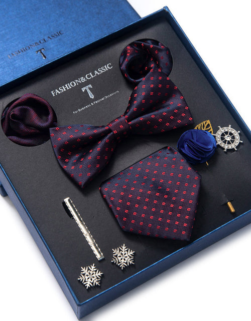 Load image into Gallery viewer, Men&#39;s 8-piece Formal Tie Set
