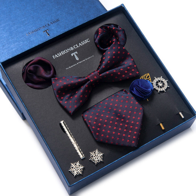 Men's 8-piece Formal Tie Set