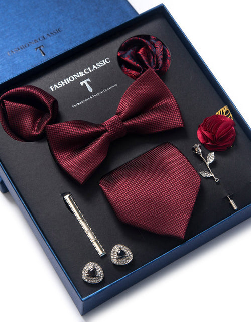 Load image into Gallery viewer, Men&#39;s 8-piece Formal Tie Set
