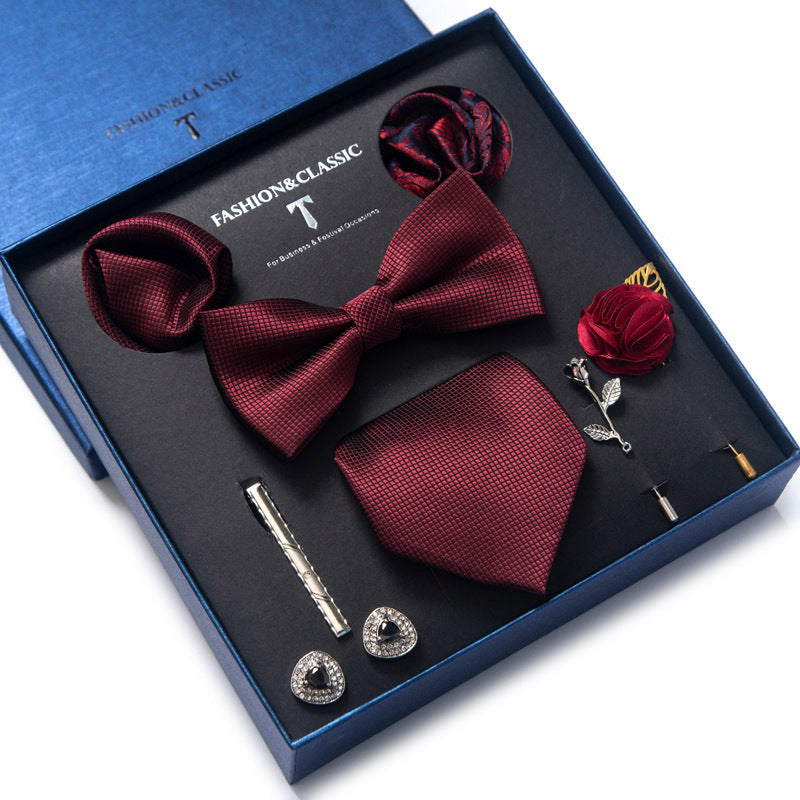 Men's 8-piece Formal Tie Set