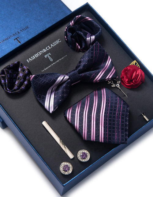 Load image into Gallery viewer, Men&#39;s 8-piece Formal Tie Set
