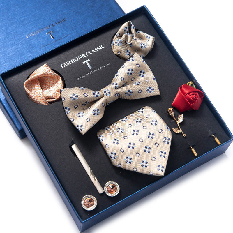 Men's 8-piece Formal Tie Set