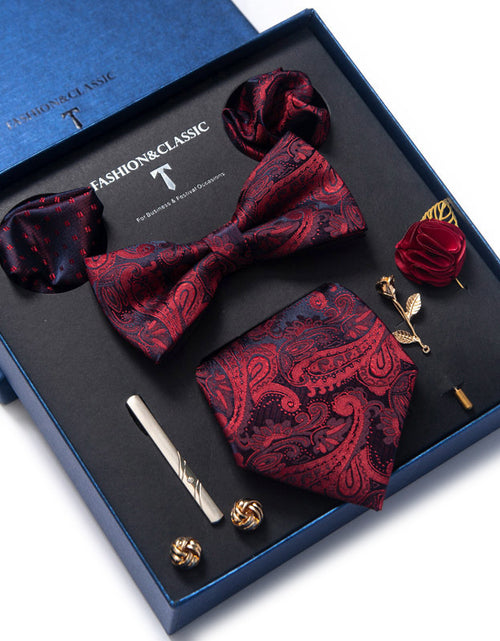 Load image into Gallery viewer, Men&#39;s 8-piece Formal Tie Set
