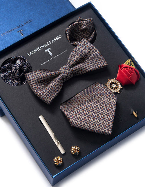 Load image into Gallery viewer, Men&#39;s 8-piece Formal Tie Set
