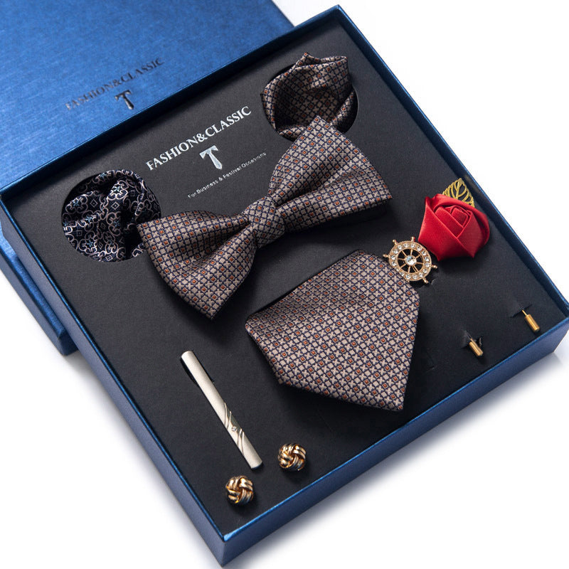 Men's 8-piece Formal Tie Set