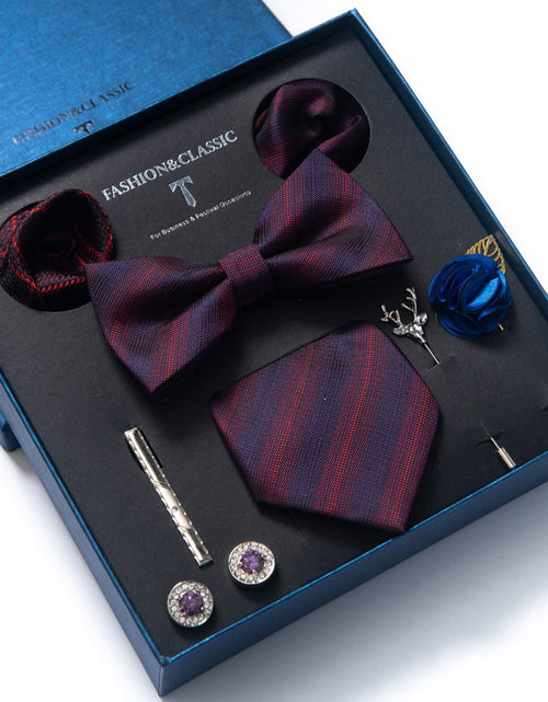 Load image into Gallery viewer, Men&#39;s 8-piece Formal Tie Set
