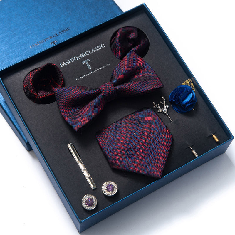 Men's 8-piece Formal Tie Set