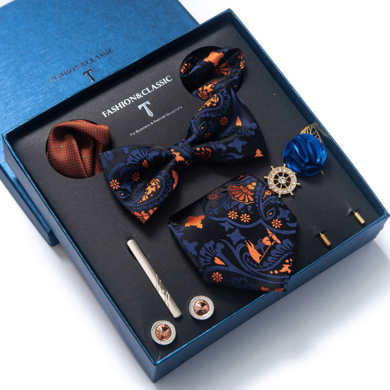 Men's 8-piece Formal Tie Set