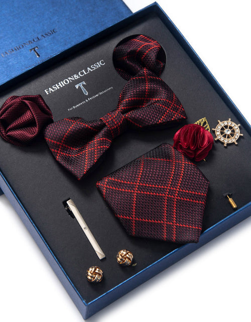 Load image into Gallery viewer, Men&#39;s 8-piece Formal Tie Set
