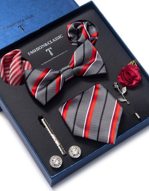 Load image into Gallery viewer, Men&#39;s 8-piece Formal Tie Set

