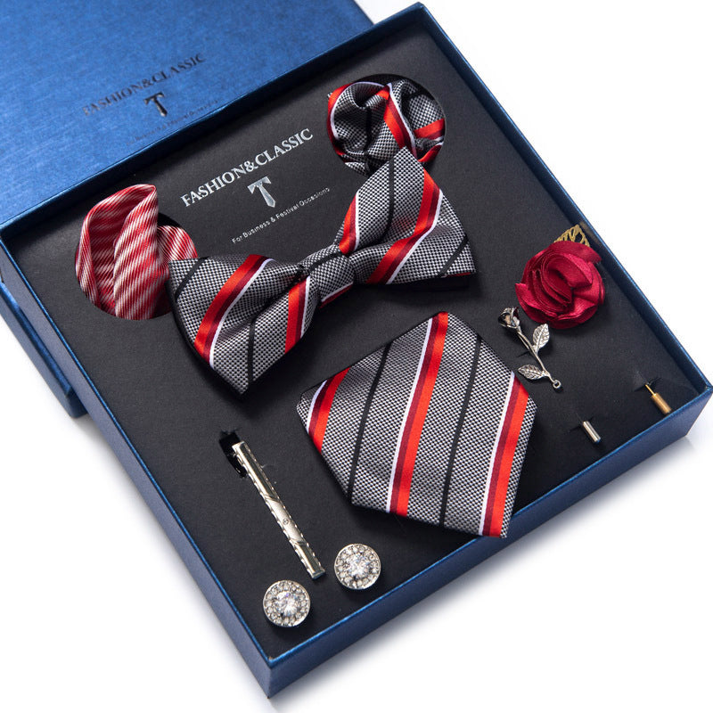Men's 8-piece Formal Tie Set