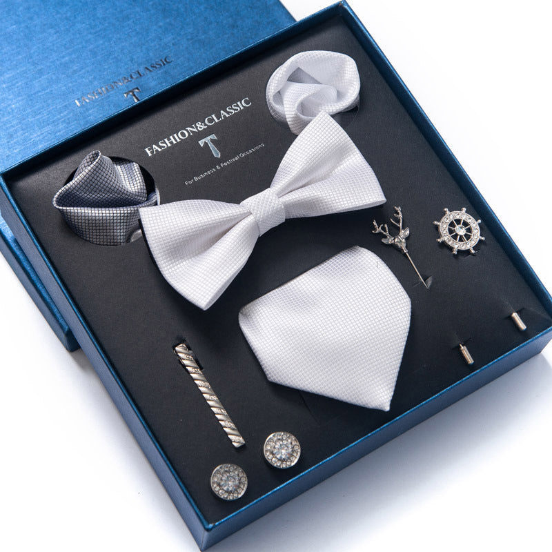 Men's 8-piece Formal Tie Set