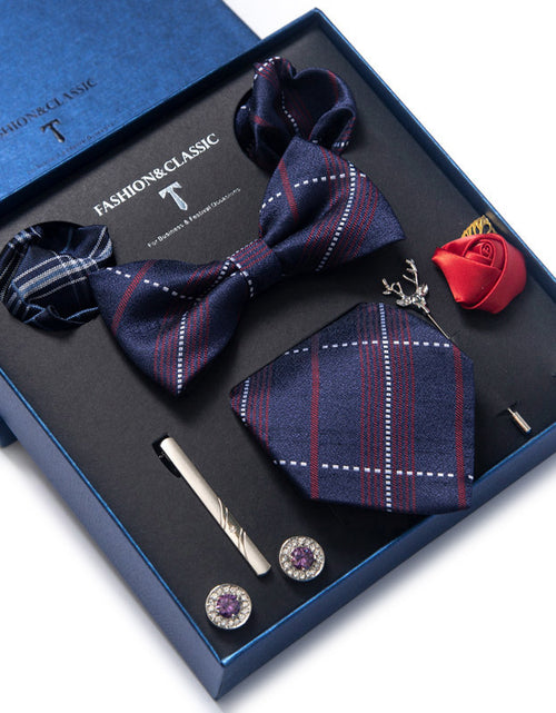 Load image into Gallery viewer, Men&#39;s 8-piece Formal Tie Set
